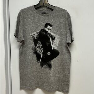 🎸 Archive Johnny Cash Gray Graphic Tee – Made in USA – Men’s Large
